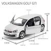 Volkswagen Golf GTI 5palcové kovové auto simulace odlévaný a hračkový vůz RMZ city 1:36 dárků ze slitinových modelů pro děti