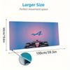 Alpine F1 Large Size Mouse Pad Large Gaming Table Cushion Non-slip Laptop Tablet Big Mousepad XXL Mat Mini PC Playmat With Lock Edge
