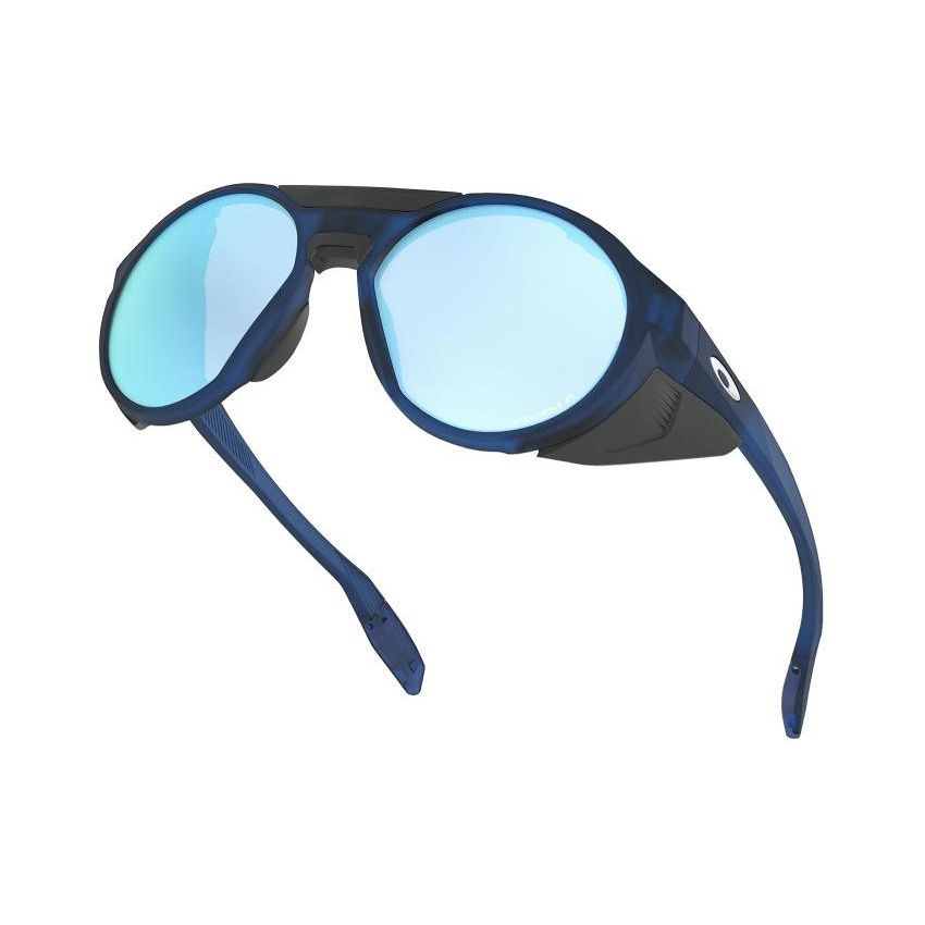Oakley Logo Detail Round Sunglasses Men Sunglasses Blue OO94400556