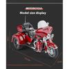 1/9 Scale Harley Davidson TRI GLIDE ULTRA Luxury Tricycle Alloy Diecast Model Motorcycle  Sound & Light  Holiday Gifts for Boyfriend