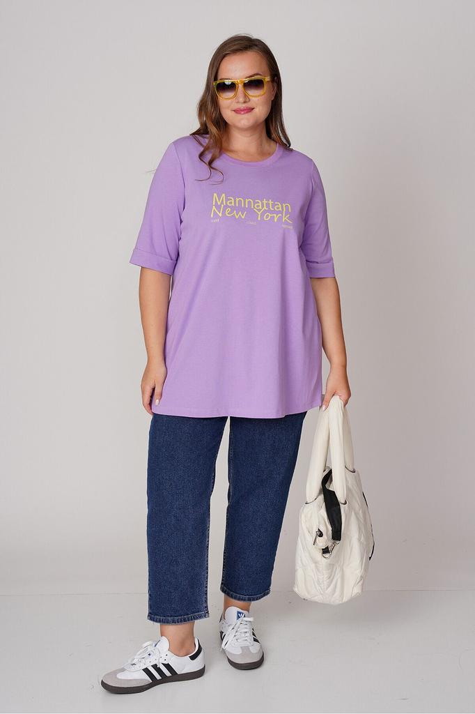 Women's Style Big Size T-Shirt Printed Cotton T-Shirt