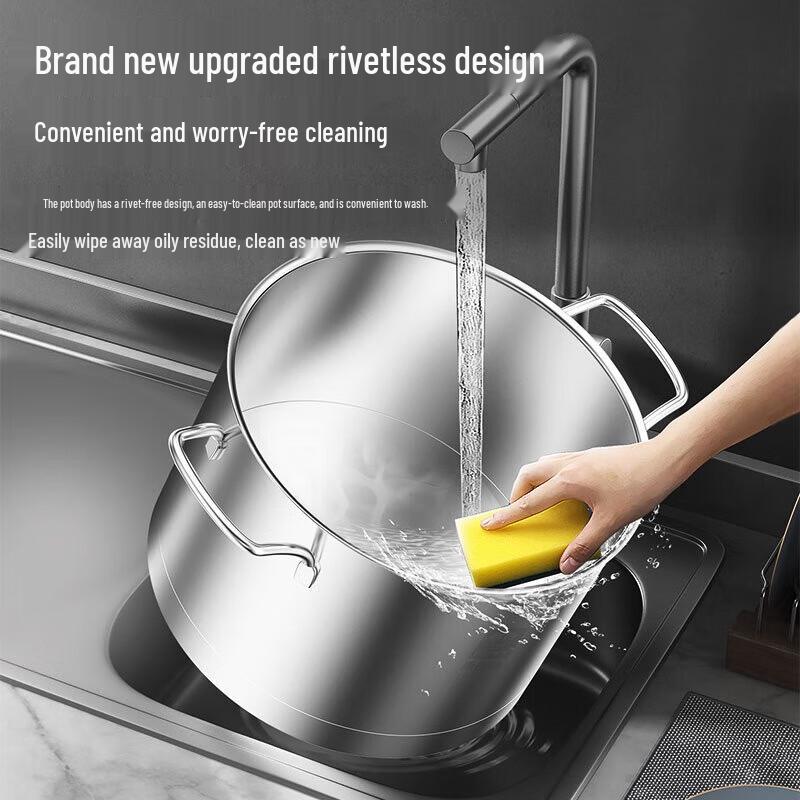 Kombach European II 304 Stainless Steel Soup Pot