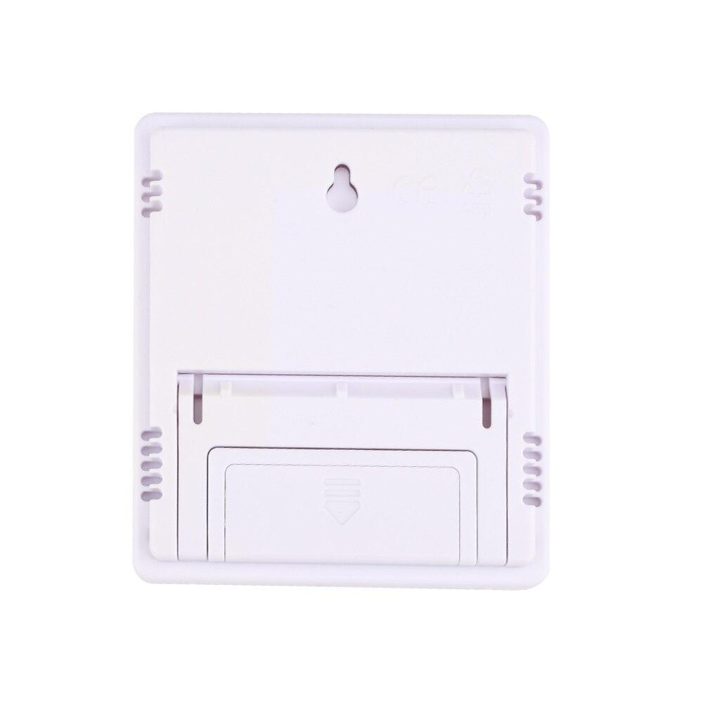 LCD Digital Temperature Humidity Meter HTC-2 Home Indoor Outdoor Hygrometer Thermometer Weather Station with Clock