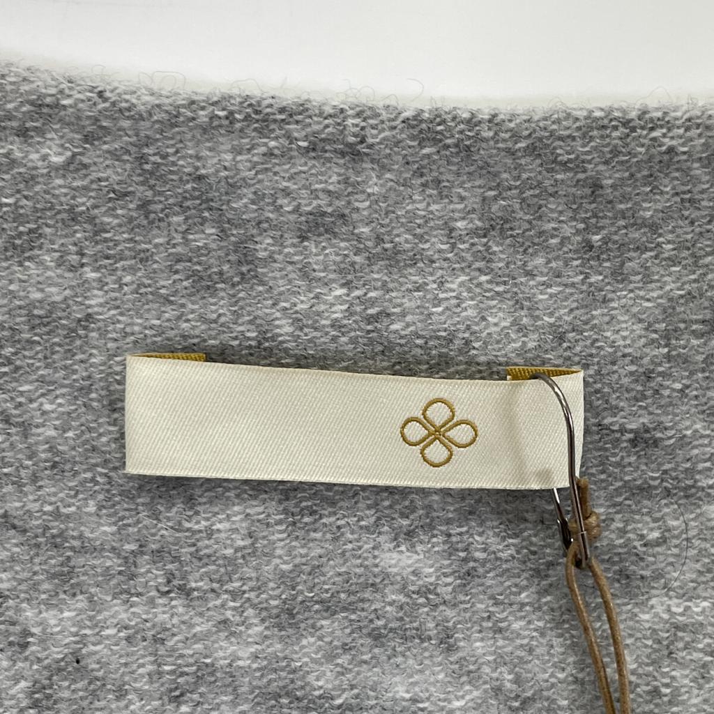 TOYOBOSHI SAROMA 14IT-PC3101 Cashmere 100% Gray Knit Tops Tops 4 grayUsed