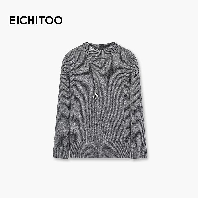 EICHITOO Women s Relaxed Knit Long-Sleeve Sweater M
