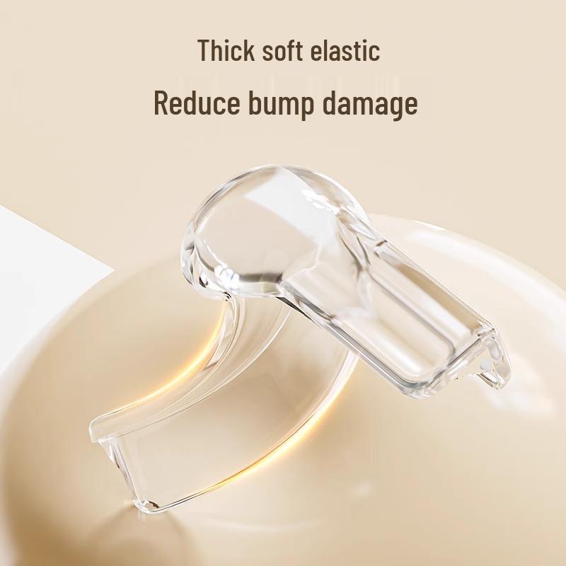 Transparent Safety Corner Protectors - Soft Edge Guards for Tables and Windows, Child Anti-Collision Covers.