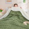 Luxury Lamb Fleece Blanket Ultra Soft Warm Throw for Couch Bed Air Conditioning Blanket