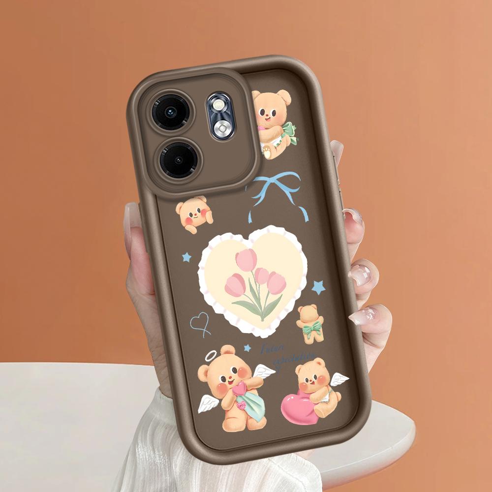 Měkký silikonový kryt na telefon Plný kryt Ochranné pouzdro odolné proti nárazům pro Huawei Honor Infinix Tecno iPhone Motorola Google