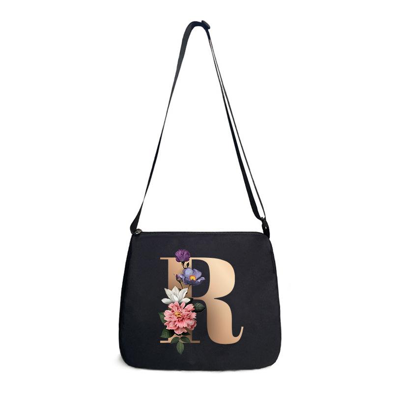 New letter printed handbag women's fashion versatile clutch bag portable messenger bag underarm shoulder bag