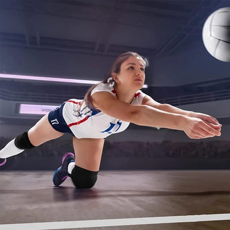 Dance Knee Pads Braces With Cushion Support For Men Women Kids Yoga Volleyball Football Protective Gear 1 Pair