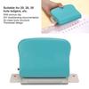 Hole Punch Metal Body Incisive   Plastic Bottom Pad 10 Holes Handheld Paper Punch for Bookbinding Documentation