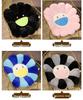 Colorful Sunflower Seat Cushion - Plush Toy & Floor Mat for Students, Bay Window Decor, or Girls' Gift