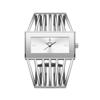Yalalusi Women's Diamond Bracelet Wristwatch with Cage-style Strap