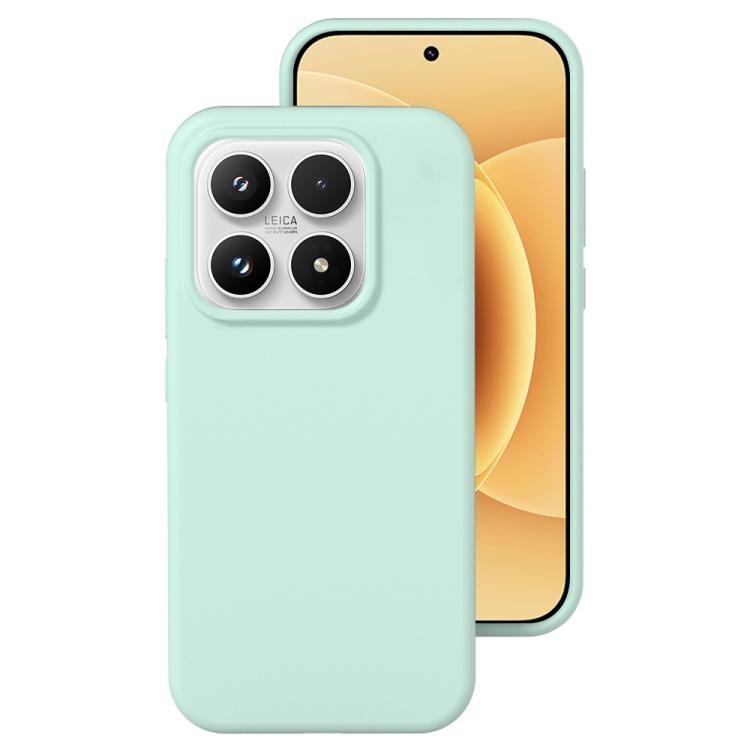 For Xiaomi 17 Liquid Silicone Phone Case Skin-Friendly Shockproof Protective Back Cover