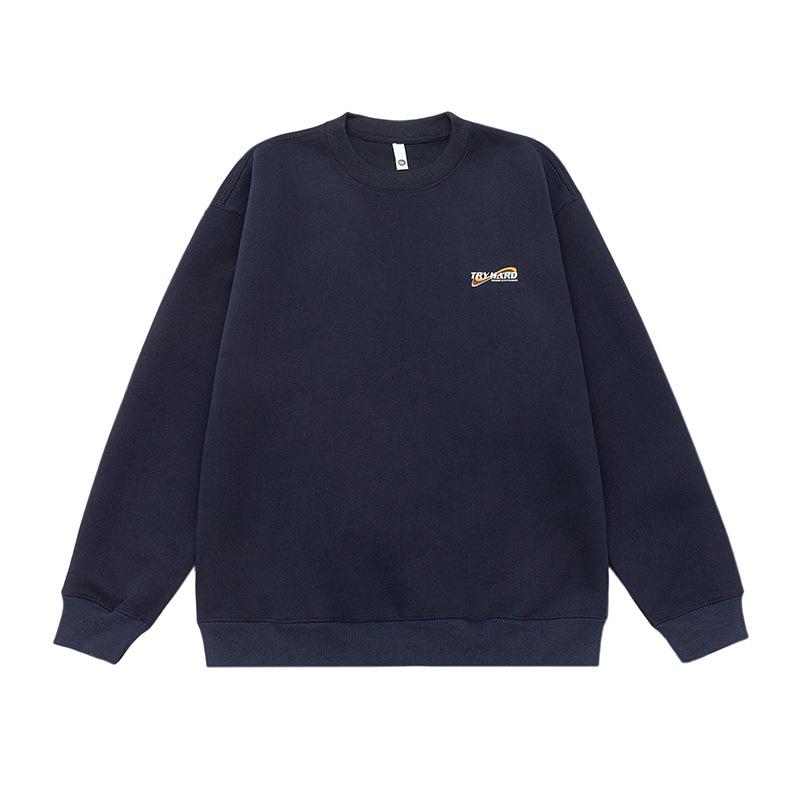 American Street Printed Sweatshirt Men's Autumn New Loose Sports Long-sleeved Pullover Top