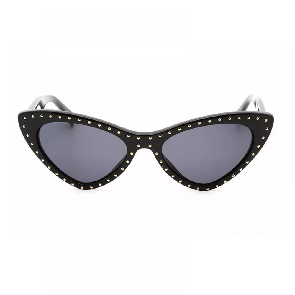 Moschino Sunglasses Cat Eye Full Rim  Black Frame And Grey Lens Mos006 S0807ir Black