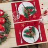 Artificial Berry Stem Pine Branches Christmas Ornaments Fake Flowers Holly Berries DIY Wreath Xmas Tree Party Decoration Gifts