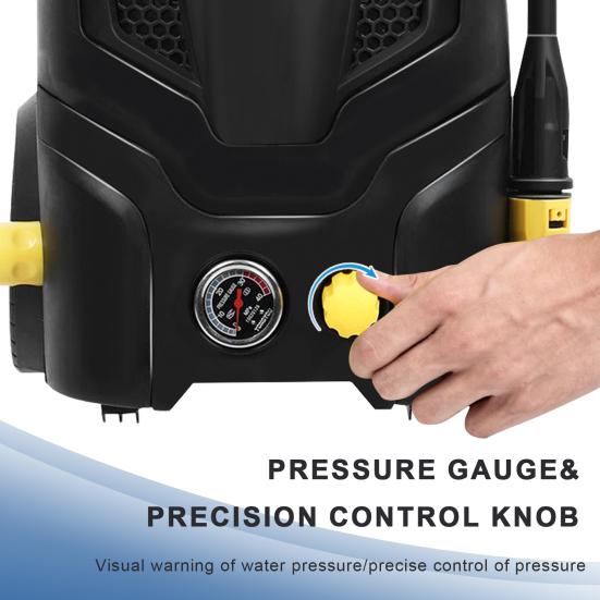 Pressure Washer, Electric Pressure Washer, Adjustable Pressure Power Washer, High Pressure Washer Cleaner for Cars, Patios, Furniture, Driveways