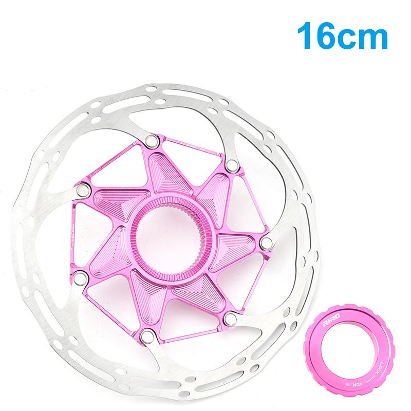 Bicycle Center Lock Rotor Hollow Heat Dissipation Wind Breaking For Road Mountain Bike Disc Brake Accessories