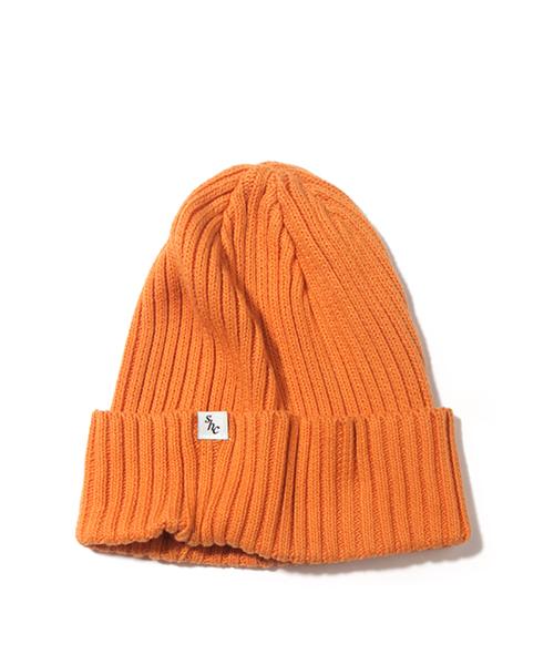 SUNDAY HOBBY CLUB 22 Cotton Basic Beanie - Orange