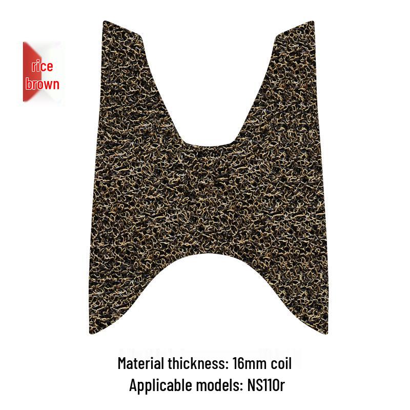 

Waterproof Footrest Coil Mat for NS110R/SDH110T-7 Electric Vehicles 16mm