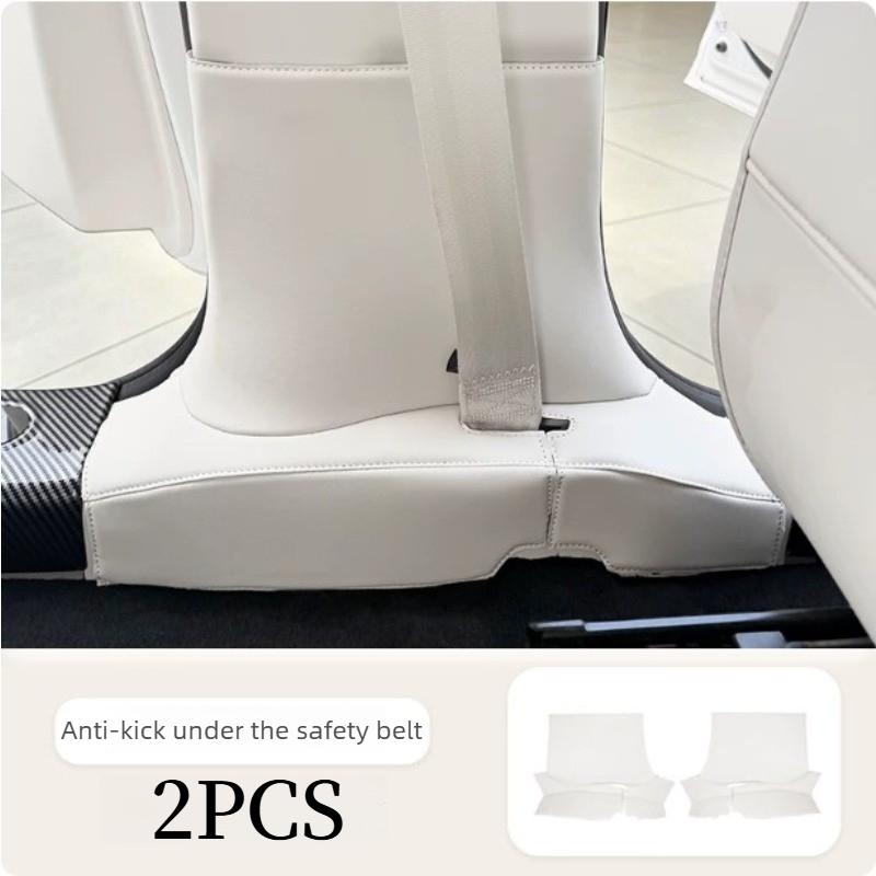 For 2026 GWM ORA 5 Door Sill Anti Kick Pad Driver Passenger Foot Rest Side Leather Dirt Proof Protector Interior Accessories