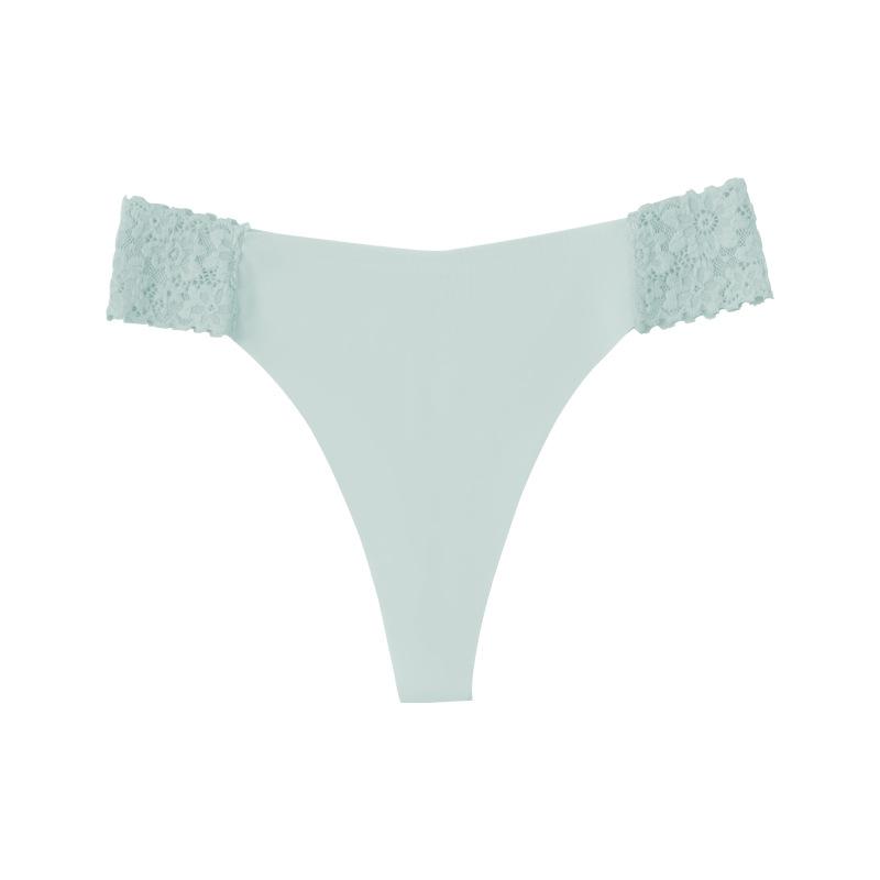 Women's Summer Slim New Sexy Lace Traceless Breathable One Piece Low Rise Panties