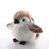 1 Piece Cartoon Chubby Parrot Sparrow School Bag Keychain Cute Bird Plush Pendant Exquisite Birthday Gift Car Decoration