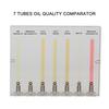 7 rohre Automobil Öl Qualität Komparator Übertragung Öl Viskosität Tester Komparator Transparent