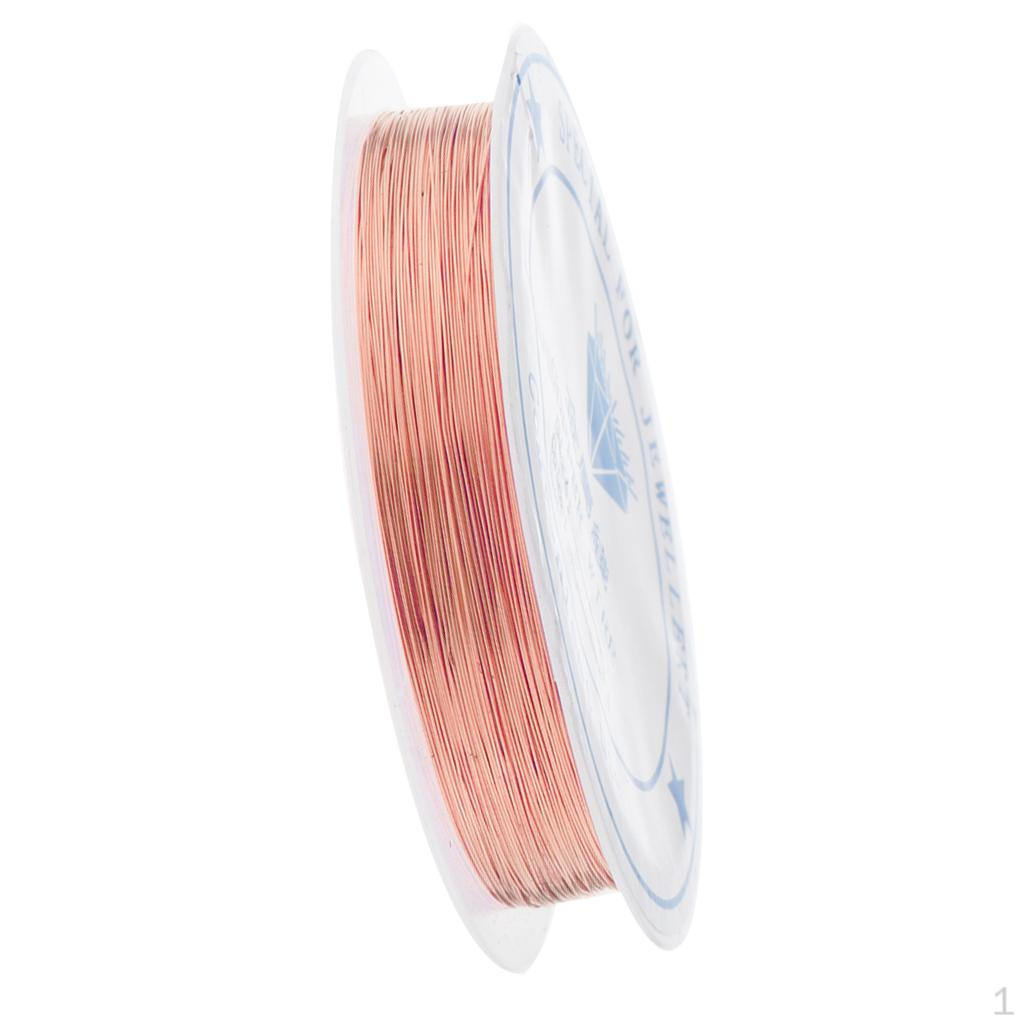 Roll Copper Wire String Cord Wrap Jewelry Findings For Beading Thread Supplies