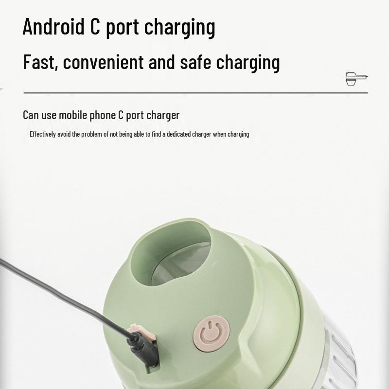 Electric Gatling Food Processor: Versatile Handheld Vegetable Chopper, Garlic Masher, and Slicer