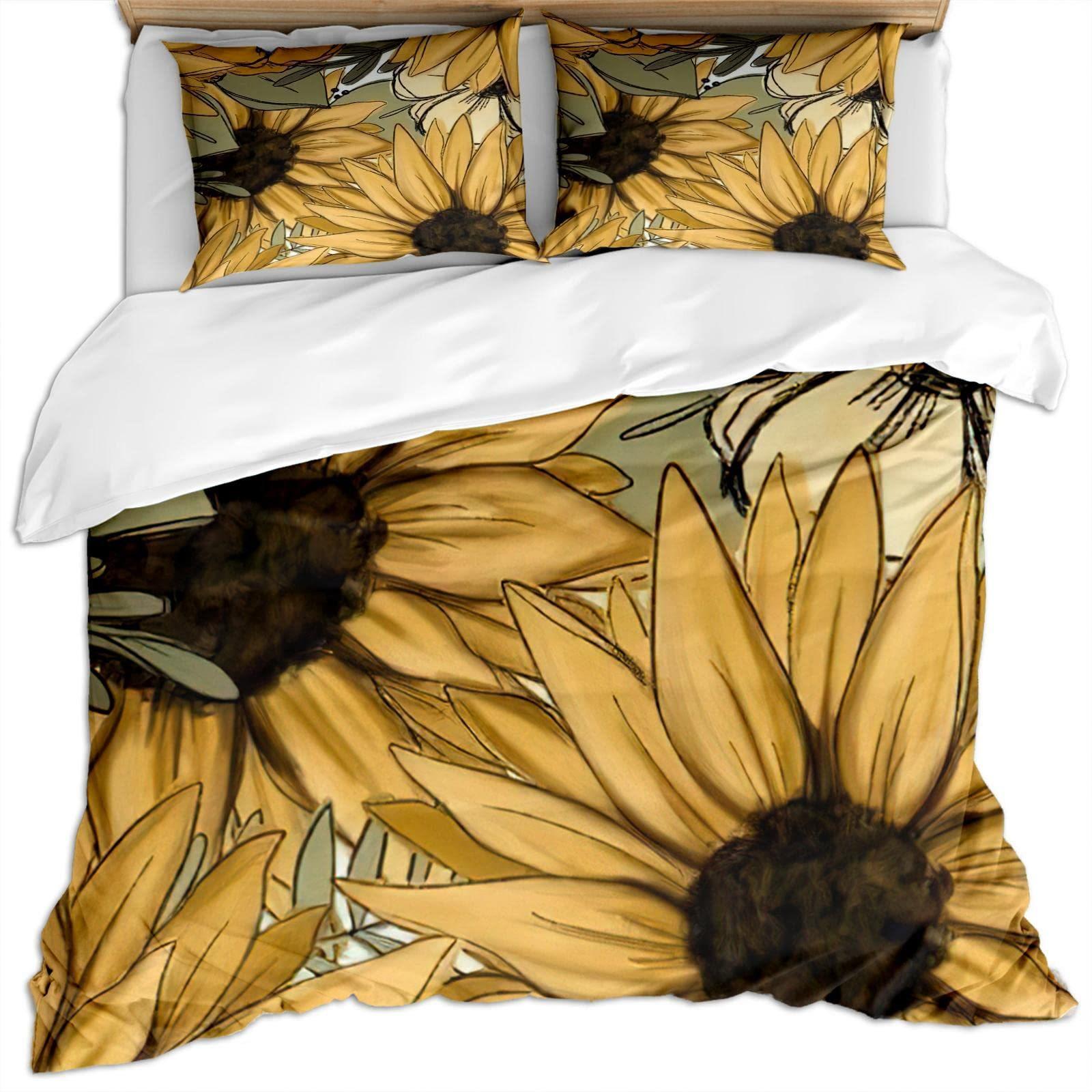 

Vintage Peony Black Bedding Three-Piece Quilt Cover EU single 135*200