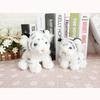 Adorable Cute Plush Tiger Animal Toy In White And Yellow For Kids And Collectors
