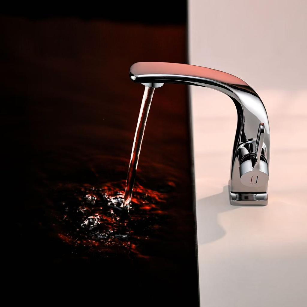 New Basin faucet bathroom Sink faucet hot and cold chrome/grey wash faucet,water tap sink mixer brass single lever sink mixer