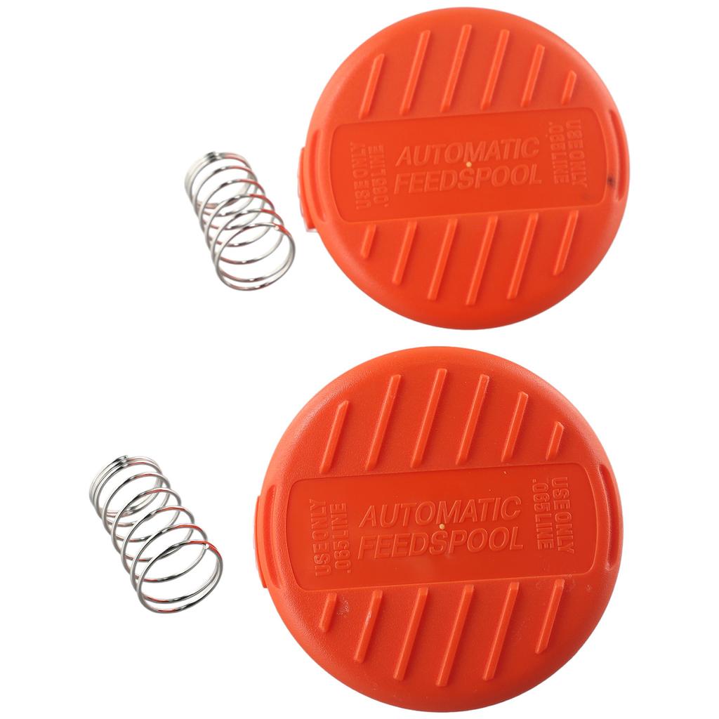 Spool Cover Cap Kit 2 pcs for Black and Decker Reflex GLC2000 GLC2500L GLC2500NM GLC3000 GLC3630L20 GLC3630L20 GB