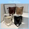 Stylish 2024 Large Capacity Bucket Bag With Chic Urban Design And Soft Pu Material