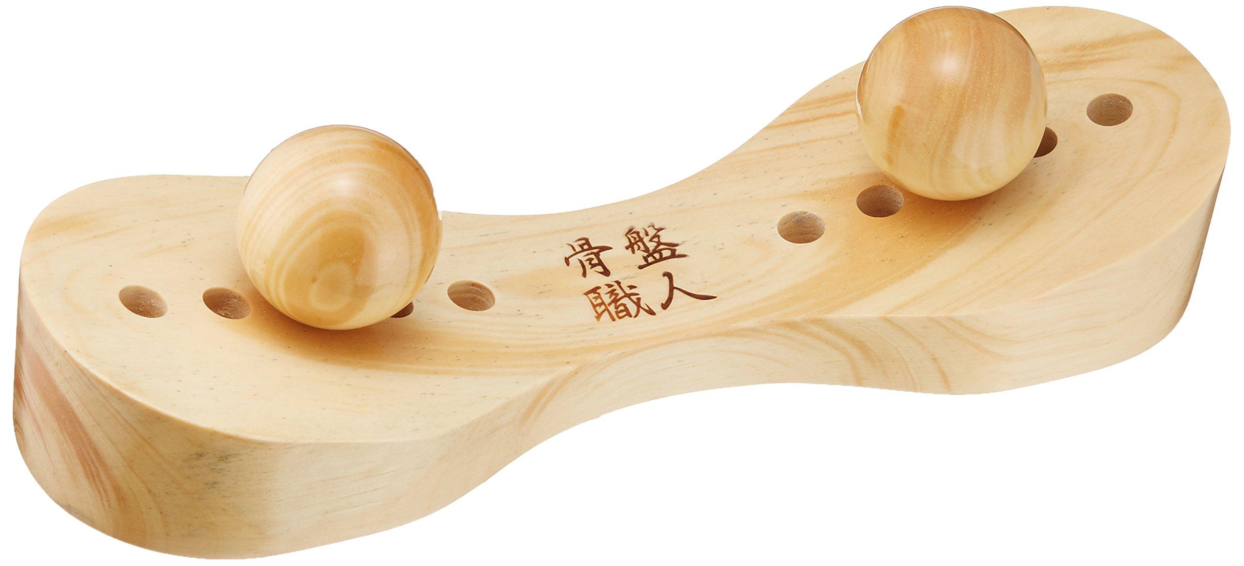 

[Authentic Product] Pelvis Pelvic Corrector PV01 Wooden Acupressure Ball for Pelvic Correction, Shoulder Blades, Lower Back Pain, and Foot Reflexology