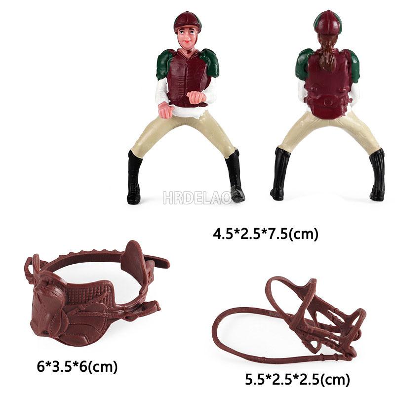 Zwierzęta Gospodarskie Model Konia Akcja Appaloosa Harvard Hanoverski Clydesdale Quarter Koń Arabski Figurki Jeździeckie Zabawki dla Dzieci