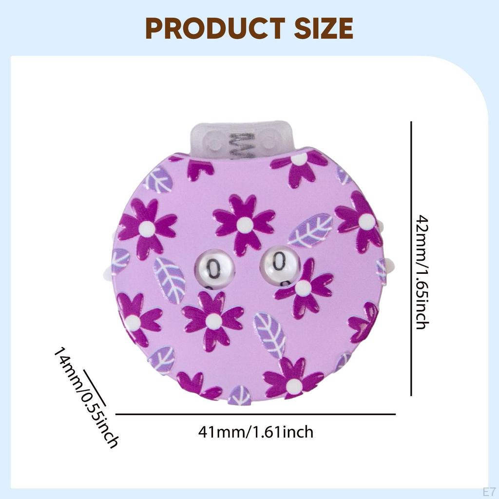 Crochet Row Counter Crocheting DIY Making Knitting Tools Portable for Sweater Rows Counting