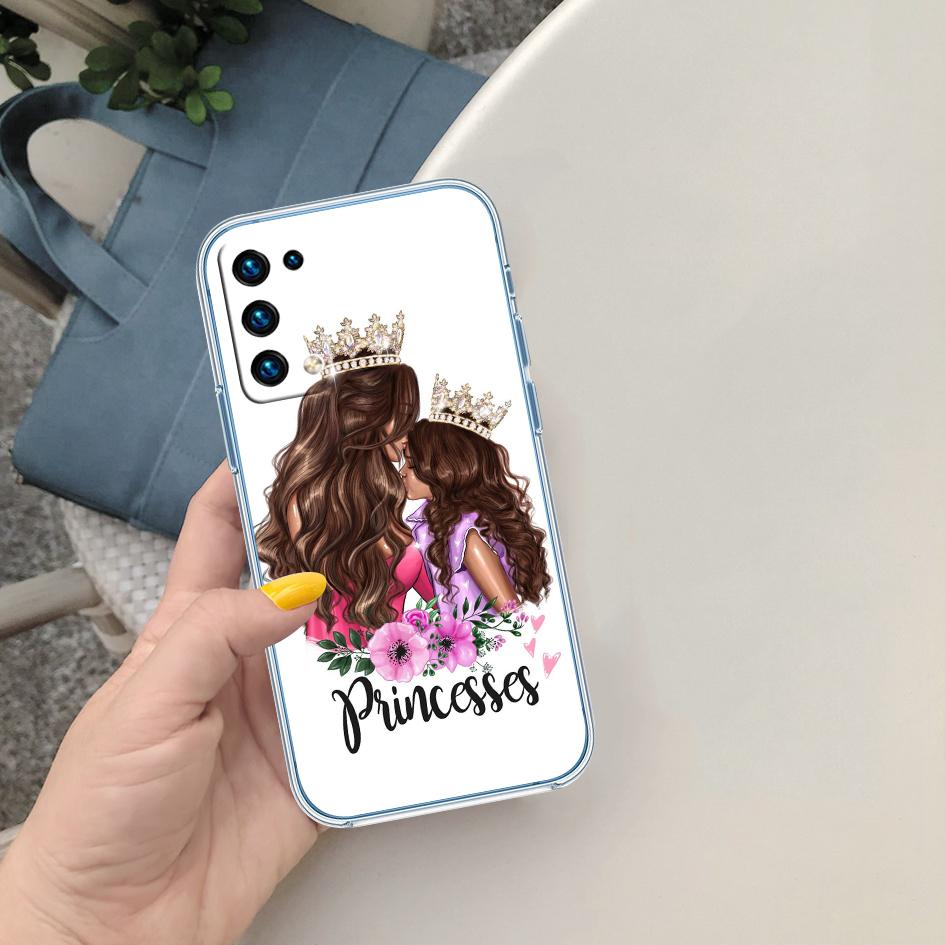 

PP61 Supr Baby Mom Girl Soft Shell Transparent Phone Case for Samsung Galaxy A04 A04S A14 A23 A34 A54 M23 M33 M52 M53 Galaxy A14 5G