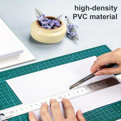 Samoopravná řezací podložka A5 1 balení – oboustranná plastová prkénka s mřížkou pro šití, scrapbooking a látky