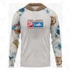 2024 New Long Sleeve Hooded Fishing Suit Lightweight Sunscreen UV Protection UPF 50 Luya Fishing Suit