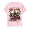 Sir Cumsalot Funny Offensive Knight Meme Bootleg Graphic Tshirt For Unisex Unisex T Shirts Short Sleeve Tops P884