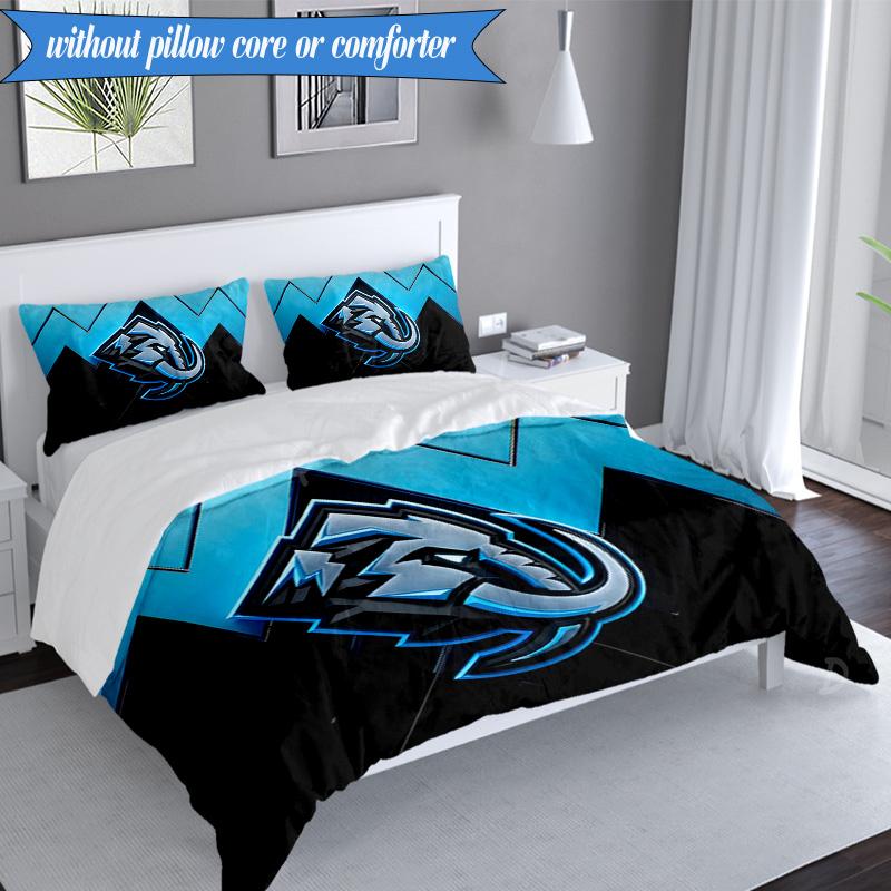 3PCS Mammoth Bedding Set Duvet Cover Closure Includes 1 Duvet Cover & 2 Pillowcases for All Seasons Bedroom Decor Christmas Fan gifts