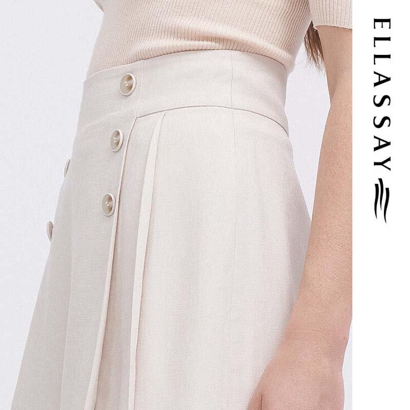 ELLASSAY Women's Acetate Pleated Shorts