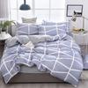 Home Textile Simple Four-piece Set Dormitory Single Bed Sheet Quilt Set Solid Color Three-piece Set