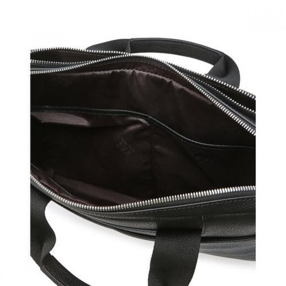 Daks Black Cowhide Briefcase Dbba5f161bk
