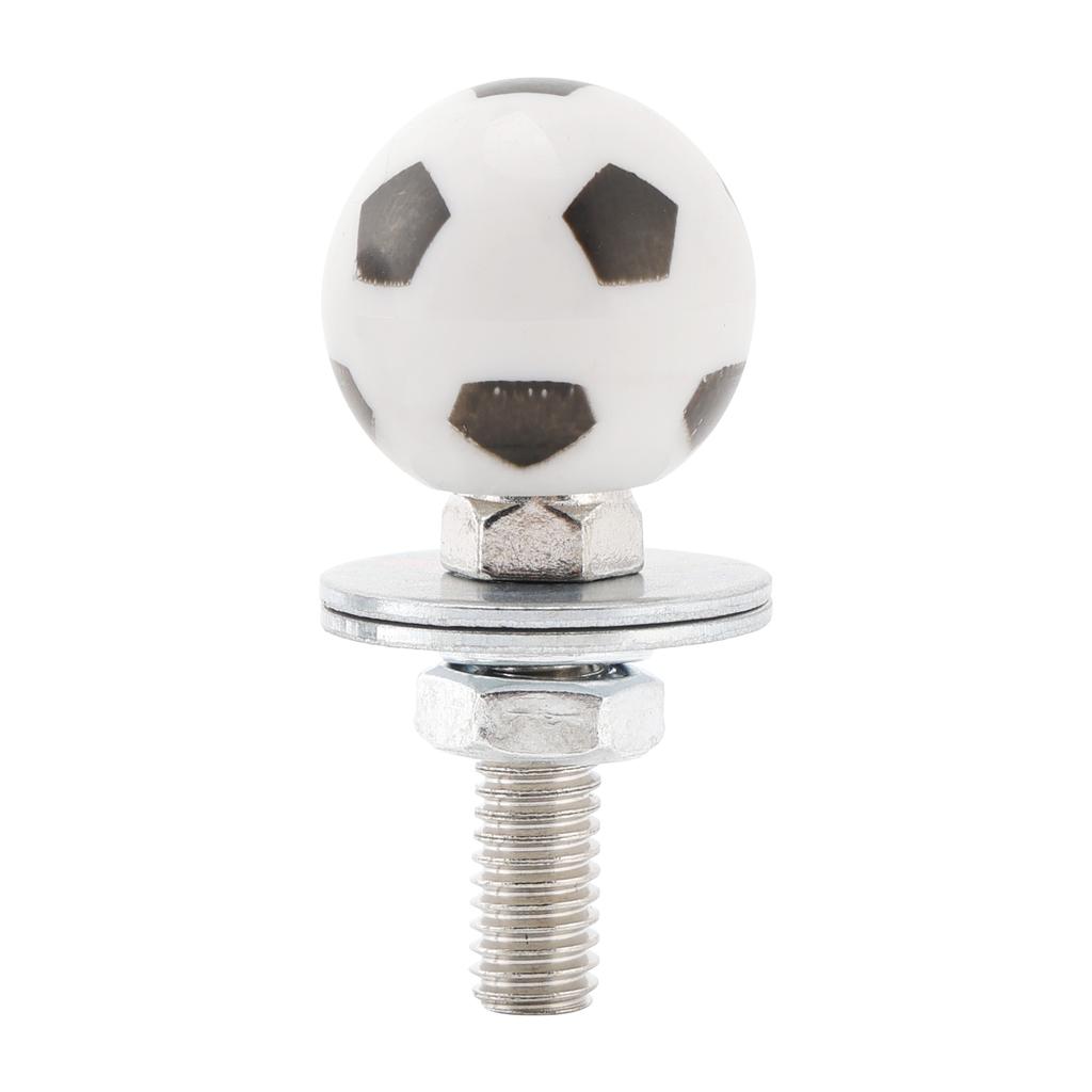 4x Custom SOCCER License Plate Bolt Screw Plastic Motorcycle Chopper Trike