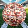 Custom Name Personalized Mighty Morphin Power Rangers-A Print Size 5 Soccer Ball Training & Match Football, for Team, Kicking, Gift for Football Enthu