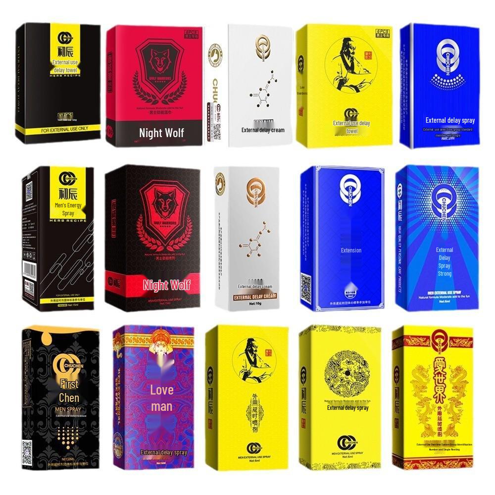 Chuchen Çiftler Geciktirici Sprey ve Orgazm Artırıcı Kayganlaştırıcı